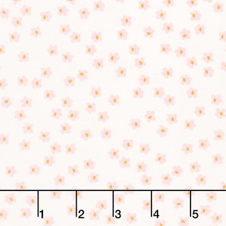 Bloom and Sew - Tiny Blooms Cream Yardage