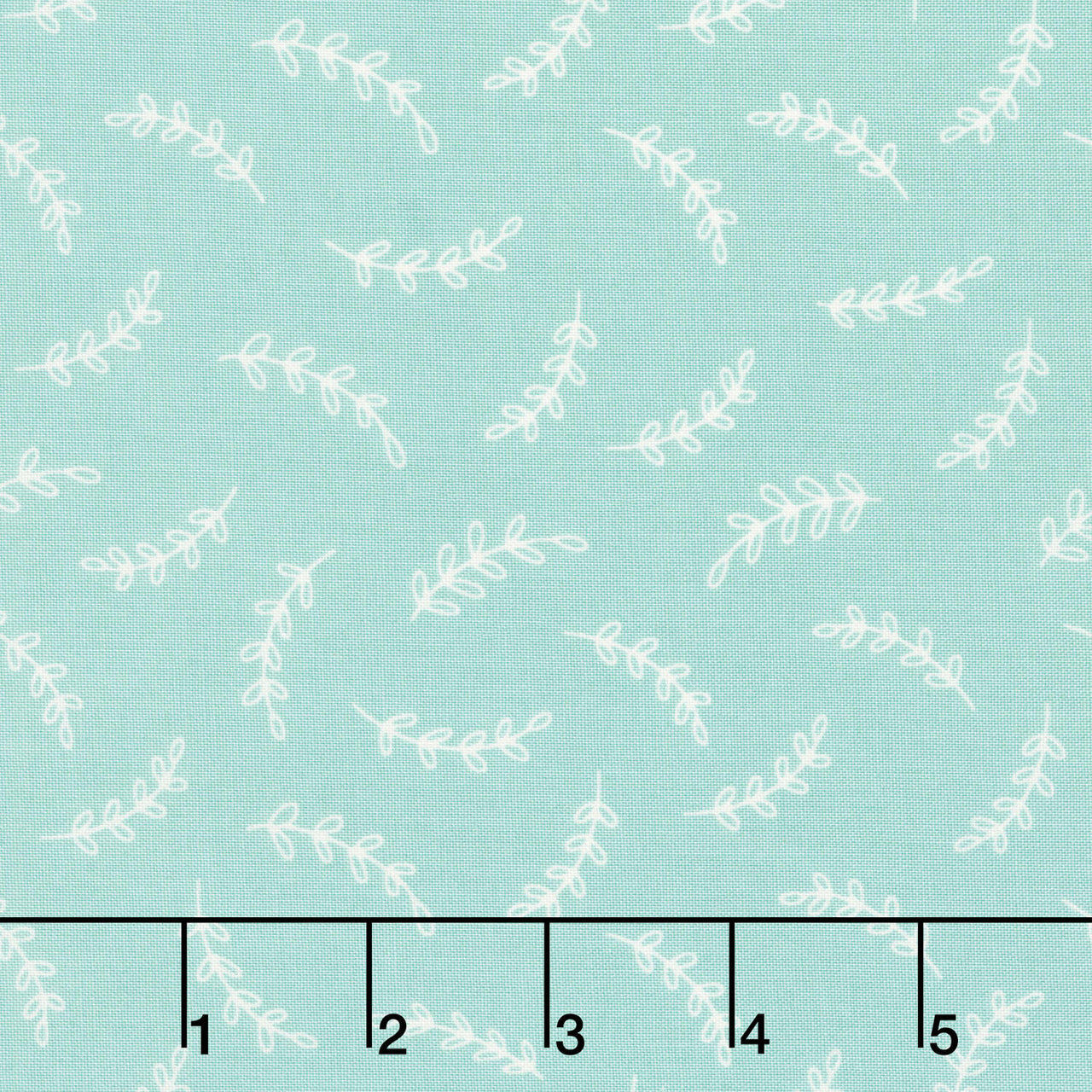 Bloom and Sew - Dancing Vines Mint Yardage