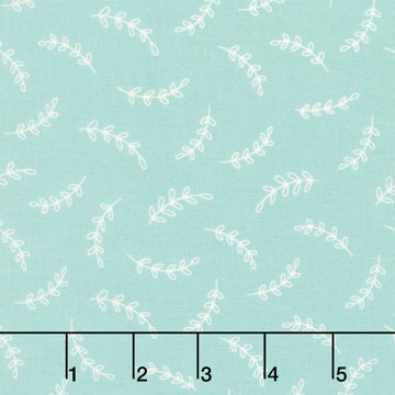 Bloom and Sew - Dancing Vines Mint Yardage