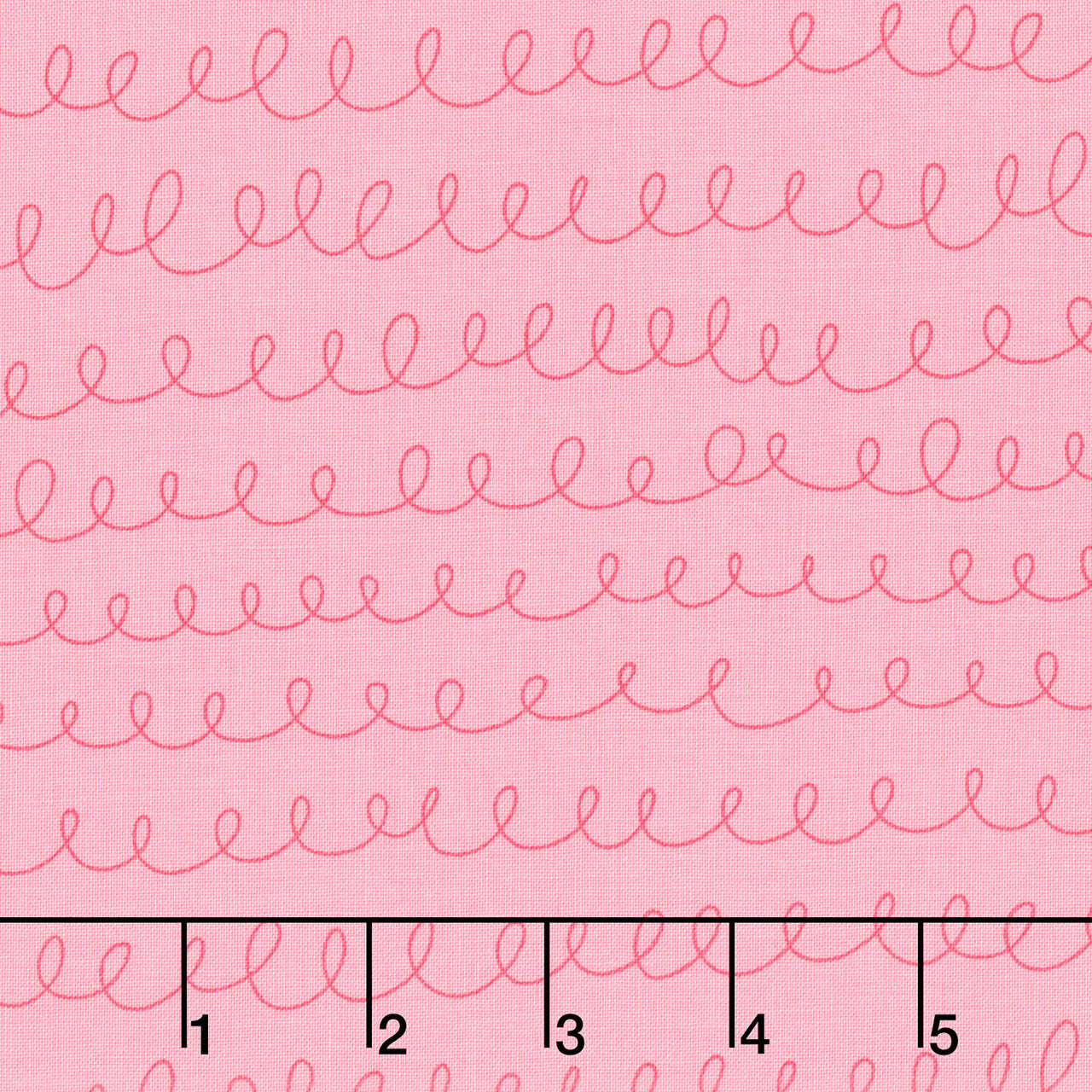 Bloom and Sew - Loopy Threads Salmon Yardage