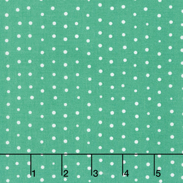Bloom and Sew - Lots of Dots Emerald Yardage