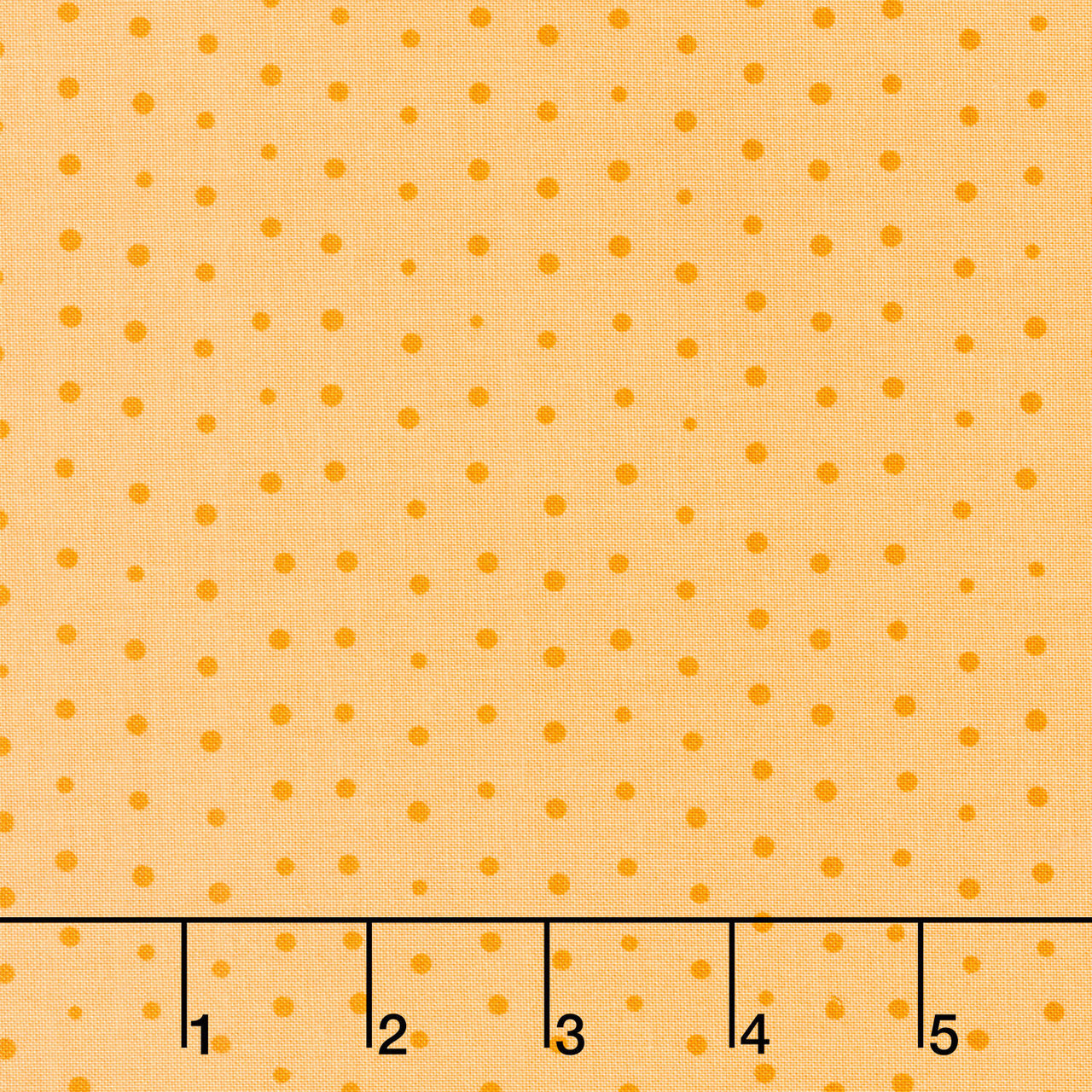 Bloom and Sew - Lots of Dots Mustard Yardage
