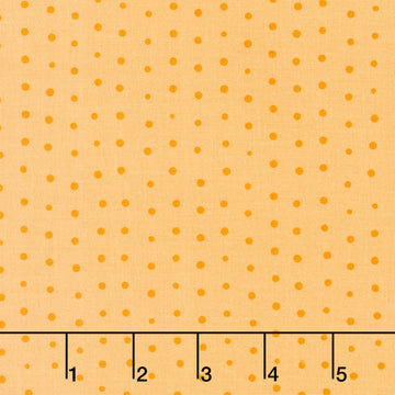 Bloom and Sew - Lots of Dots Mustard Yardage