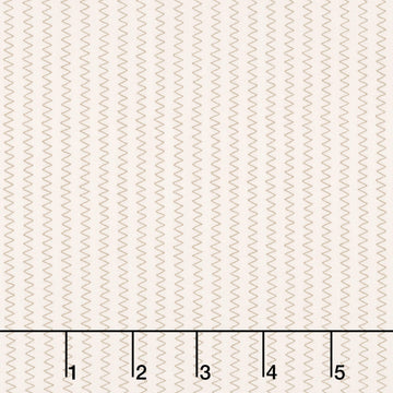 Sewing Bird - Zig Zag Limestone Yardage