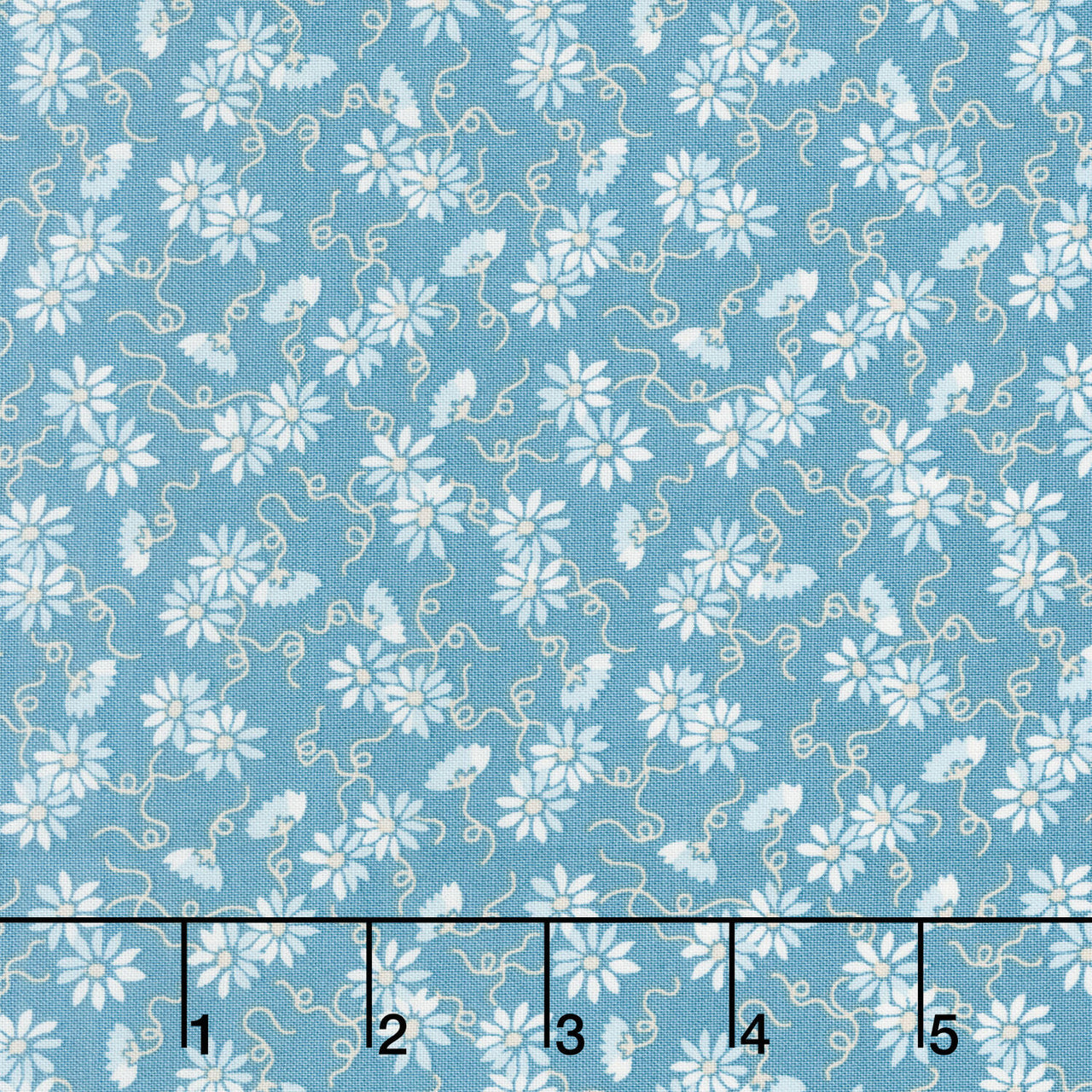 Sewing Bird - Daisy Chain Dusk Yardage