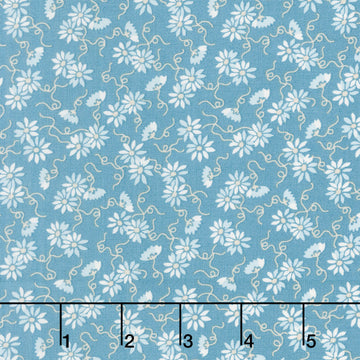 Sewing Bird - Daisy Chain Dusk Yardage