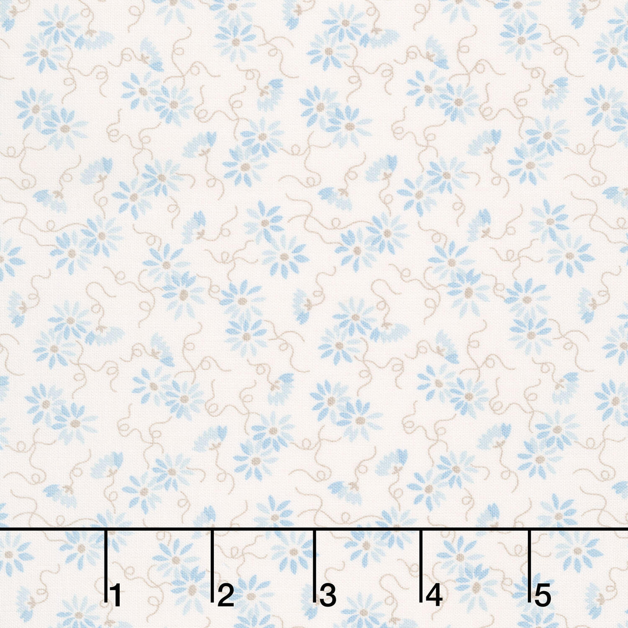 Sewing Bird - Daisy Chain Nimbus Yardage