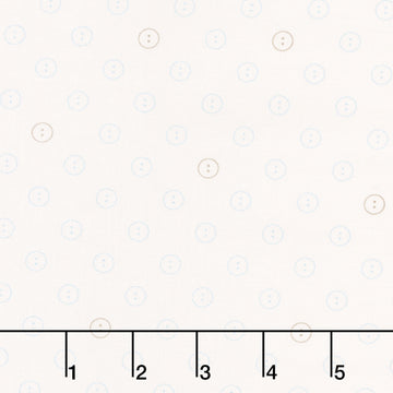 Sewing Bird - Buttons Starched Yardage