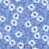 Petals and Stitches - Bouquet Bliss Denim Yardage