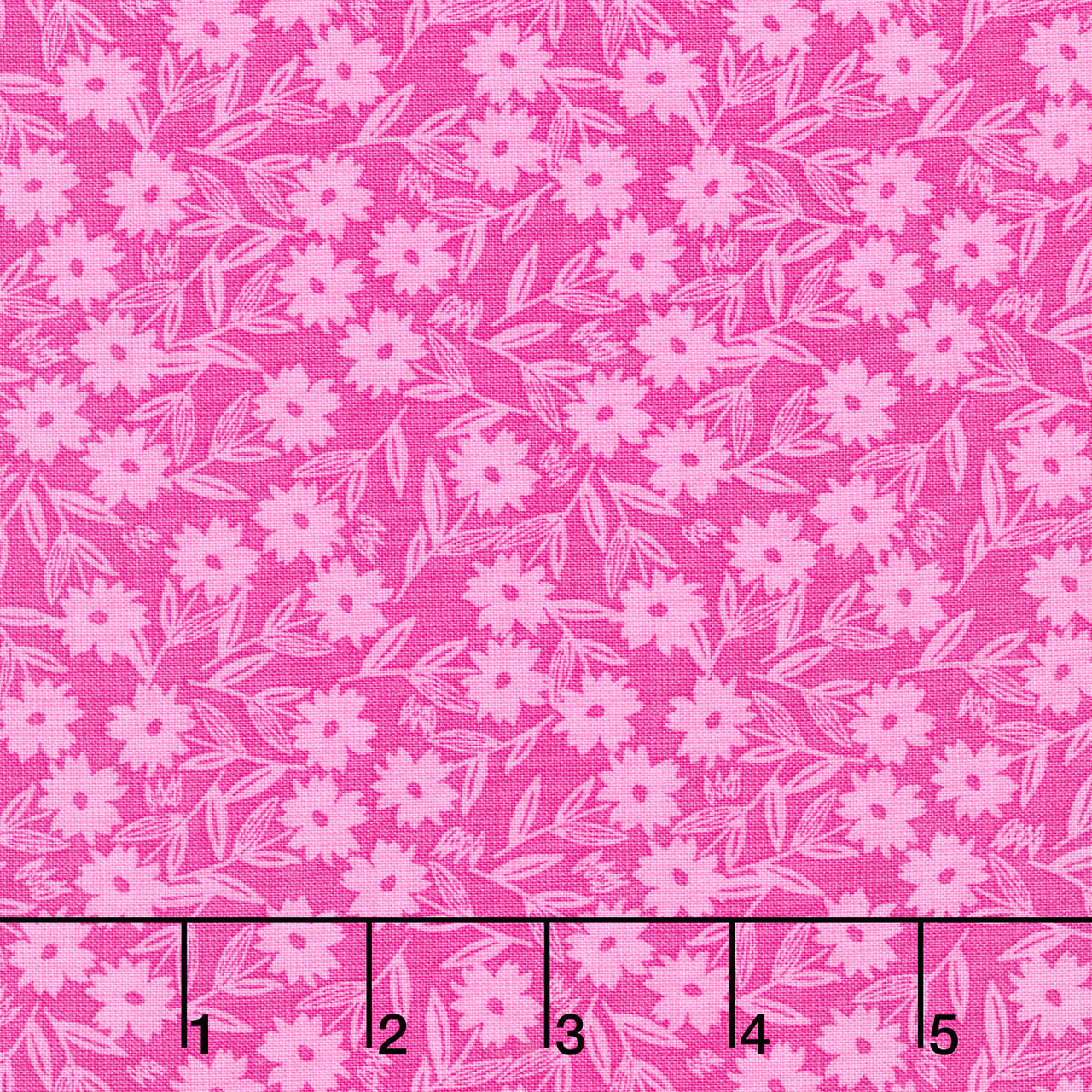 Petals and Stitches - Sunshine Blooms Magenta Yardage