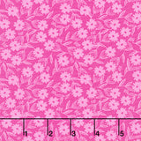 Petals and Stitches - Sunshine Blooms Magenta Yardage