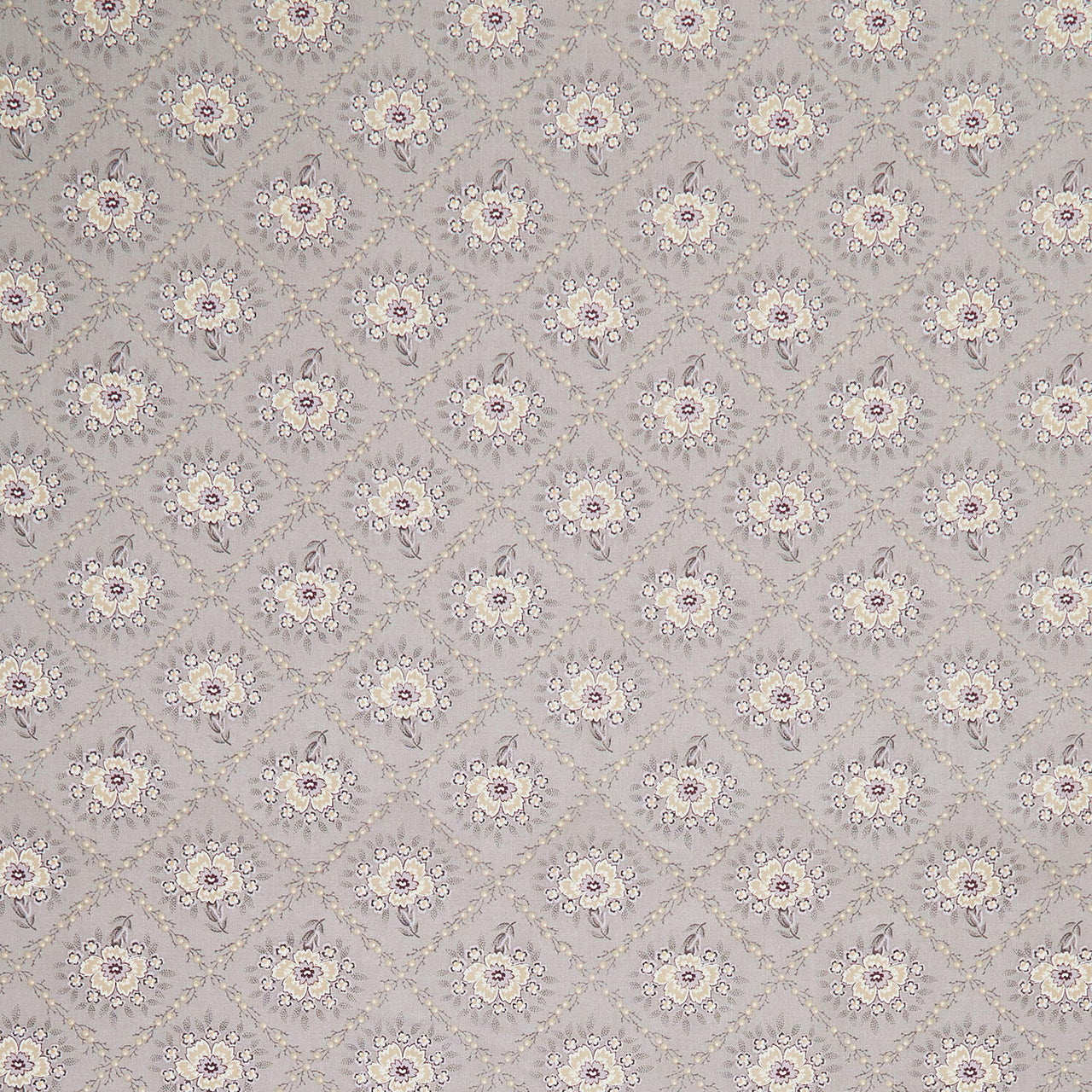 Wildflower Cottage - Trellis Dove Yardage