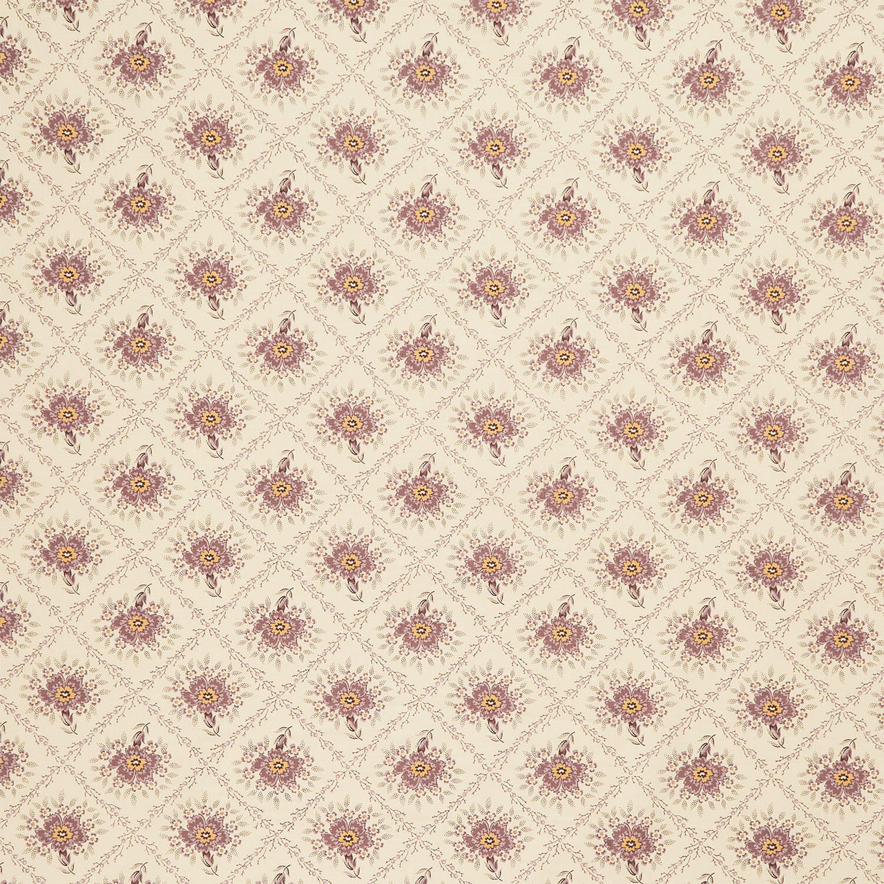 Wildflower Cottage - Trellis Pansy Yardage