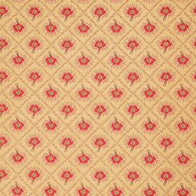 Wildflower Cottage - Trellis Buttercup Yardage