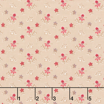 Wildflower Cottage - Scatter Garden Buff Yardage