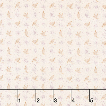 Wildflower Cottage - Meadowlarks Parchment Yardage