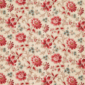 Always and Forever - Wild Rose Cream Yardage