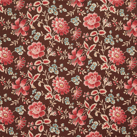 Always and Forever - Wild Rose Chocolate Yardage