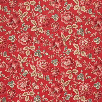 Always and Forever - Wild Rose Crimson Yardage