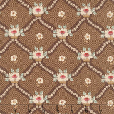 Always and Forever - Lattice Baskets Chocolate Yardage