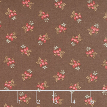 Always and Forever - Rosehips Chocolate Yardage