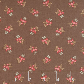 Always and Forever - Rosehips Chocolate Yardage
