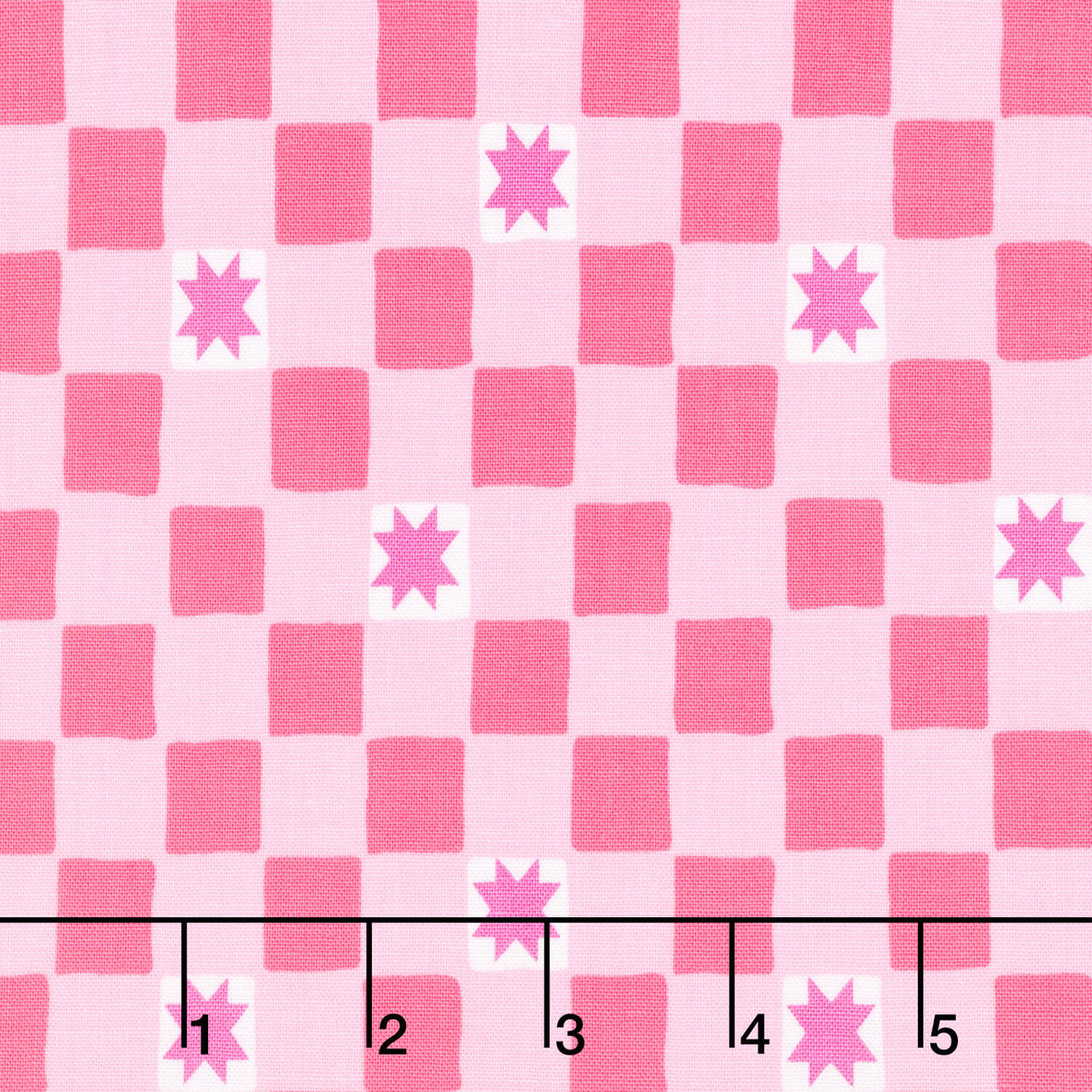 Color Pop Playground - Twinkle Tiles Pink Yardage