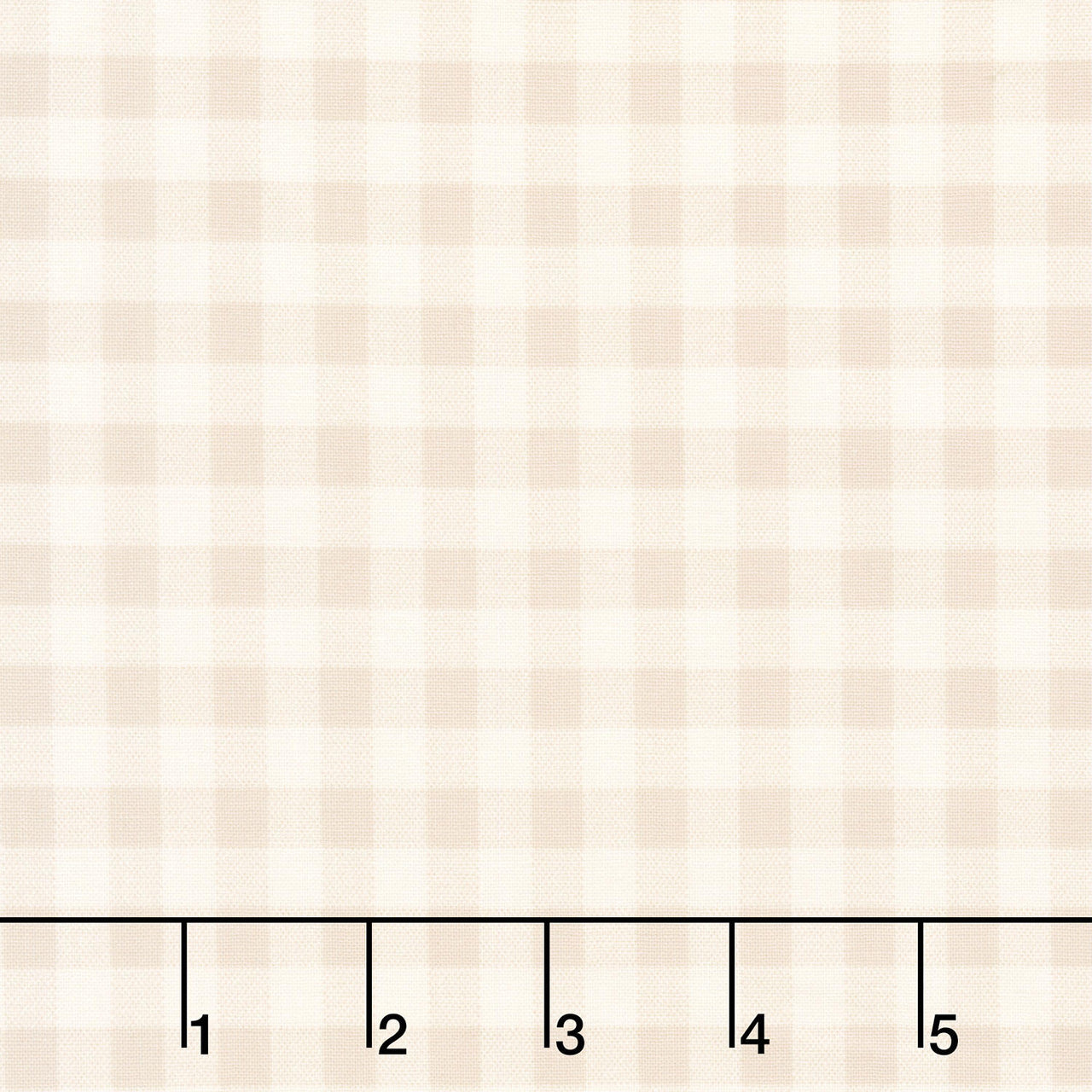 Quiltessential - Gingham Ivory Yardage