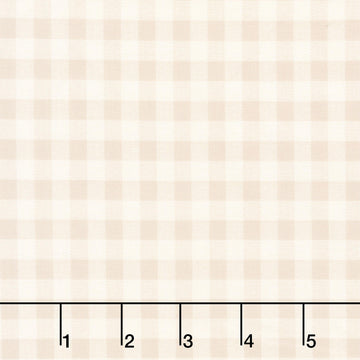 Quiltessential - Gingham Ivory Yardage