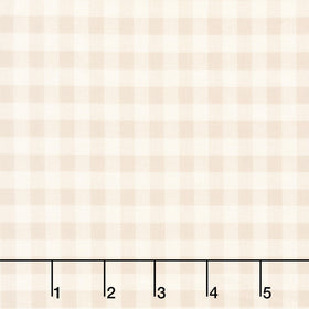Quiltessential - Gingham Ivory Yardage