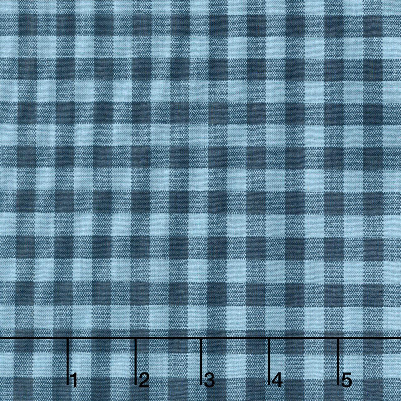 Quiltessential - Gingham Indigo Yardage