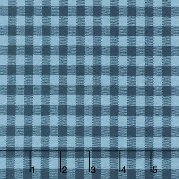 Quiltessential - Gingham Indigo Yardage
