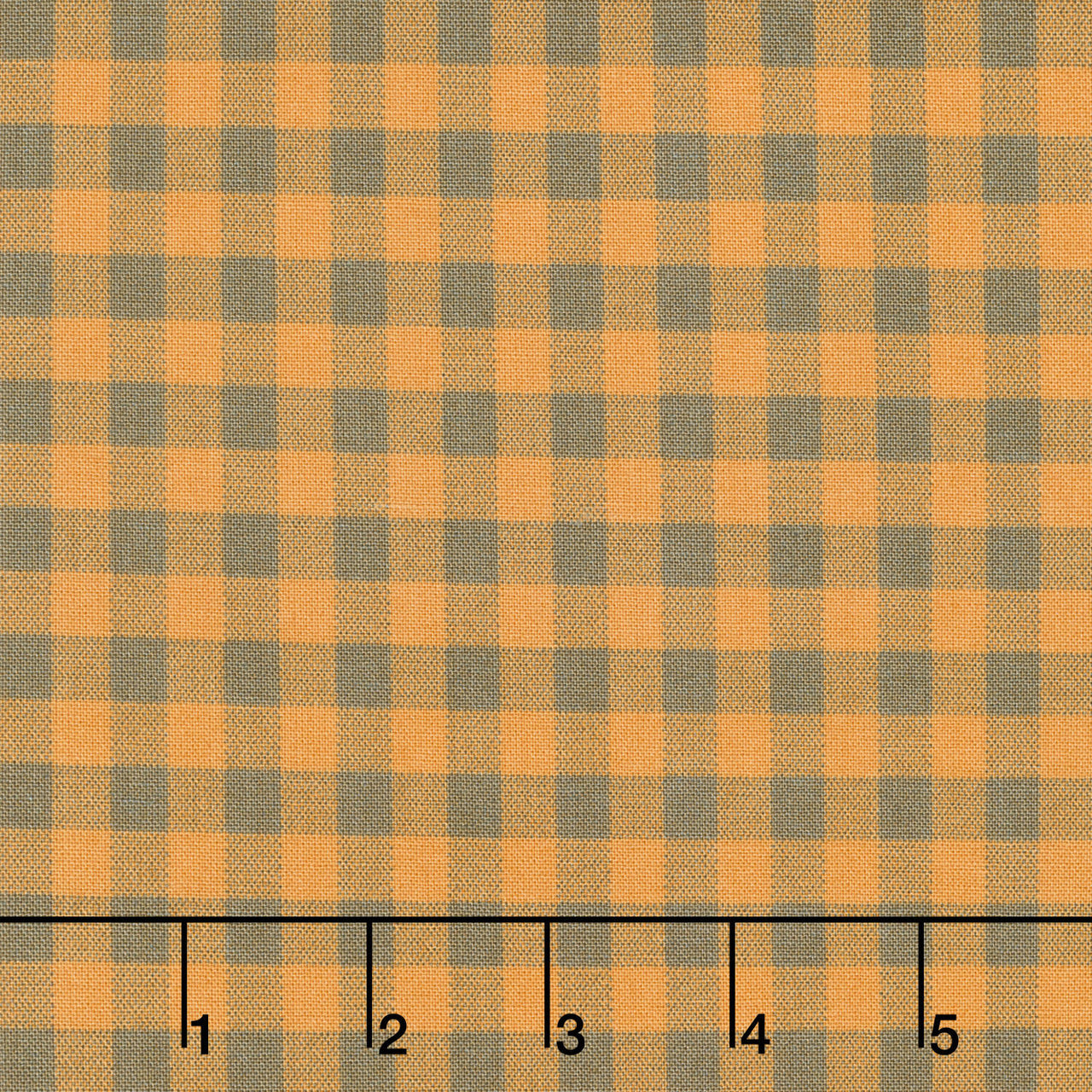 Quiltessential - Gingham Turmeric Yardage