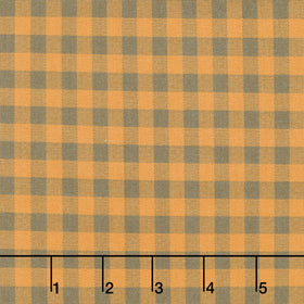 Quiltessential - Gingham Turmeric Yardage