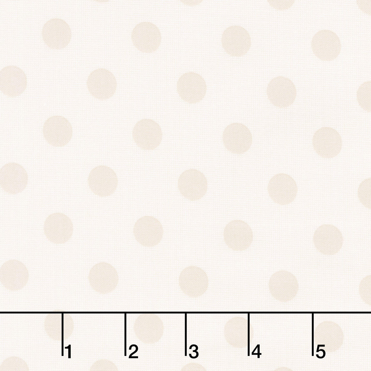 Quiltessential - Large Dot Ivory Yardage
