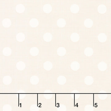 Quiltessential - Large Dot Parchment Yardage