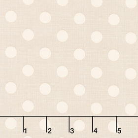 Quiltessential - Large Dot Burlap Yardage