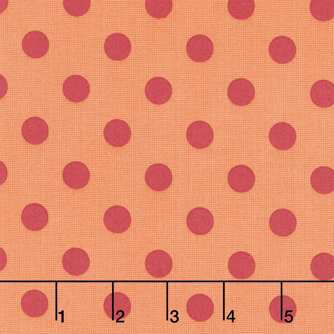Quiltessential - Large Dot Tiger Lily Yardage
