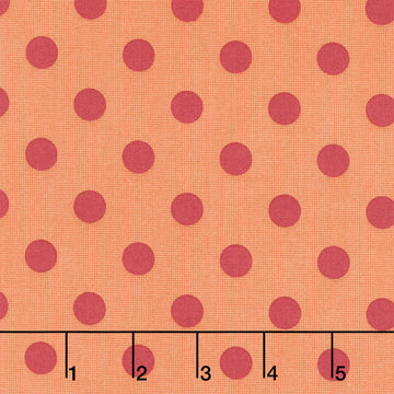 Quiltessential - Large Dot Tiger Lily Yardage