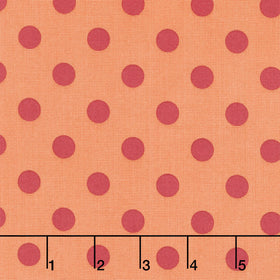 Quiltessential - Large Dot Tiger Lily Yardage