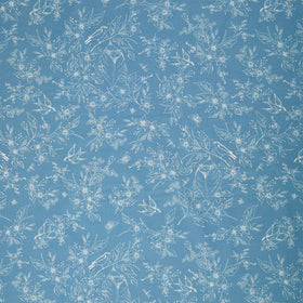Sewing Bird - Floral Indigo 108" Wide Backing Yardage