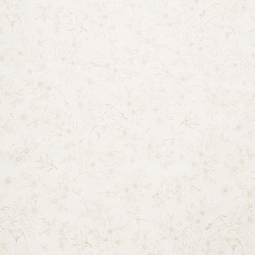 Sewing Bird - Floral Cream 108" Wide Backing