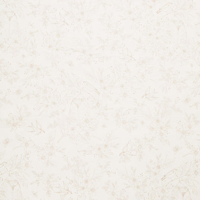 Sewing Bird - Floral Cream 108" Wide Backing