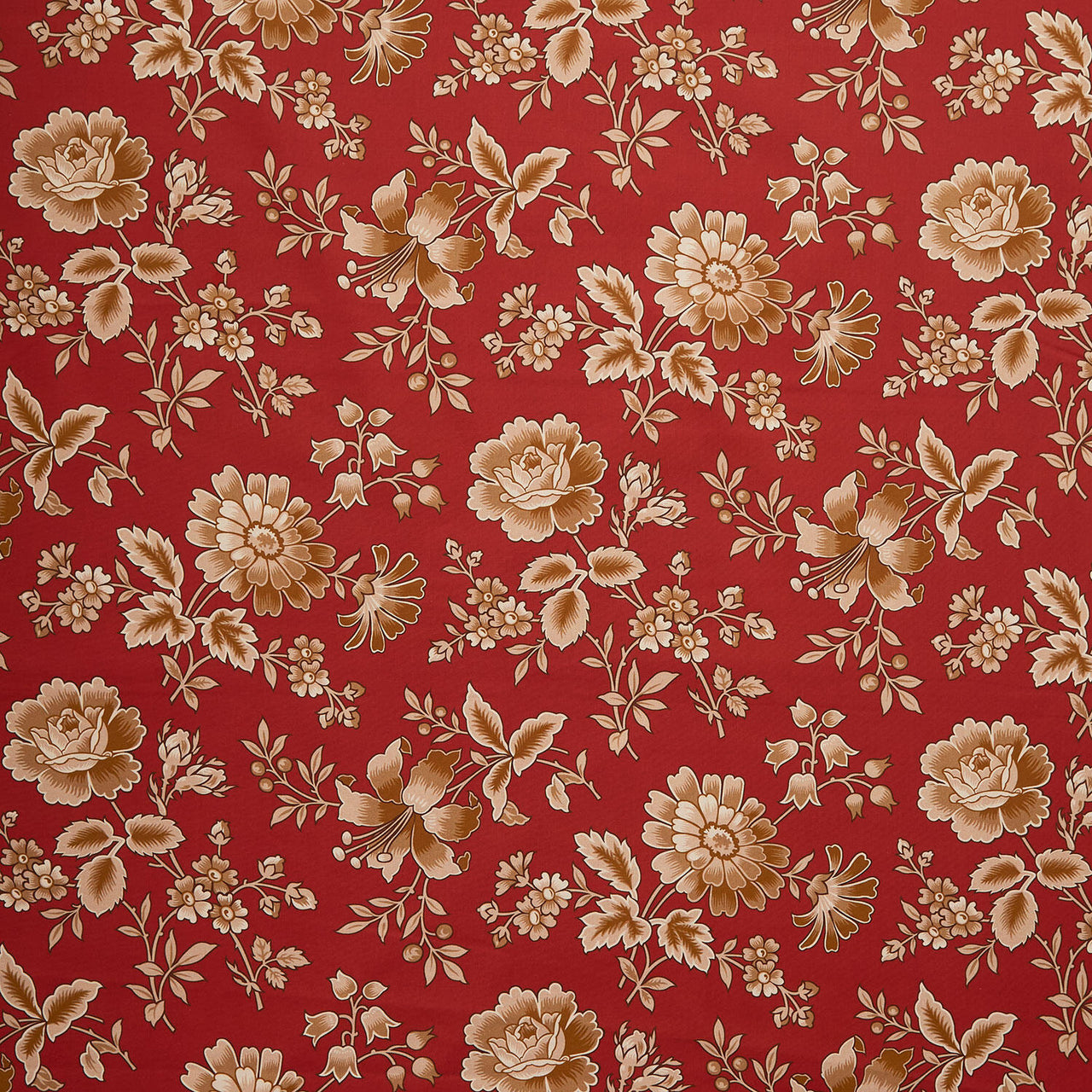 Always and Forever - Wild Bouquet Crimson 108" Wide Backing Yardage