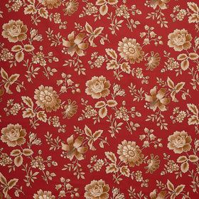 Always and Forever - Wild Bouquet Crimson 108" Wide Backing Yardage