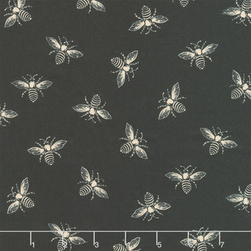 Always and Forever - French Bee Charcoal 108" Wide Backing Yardage