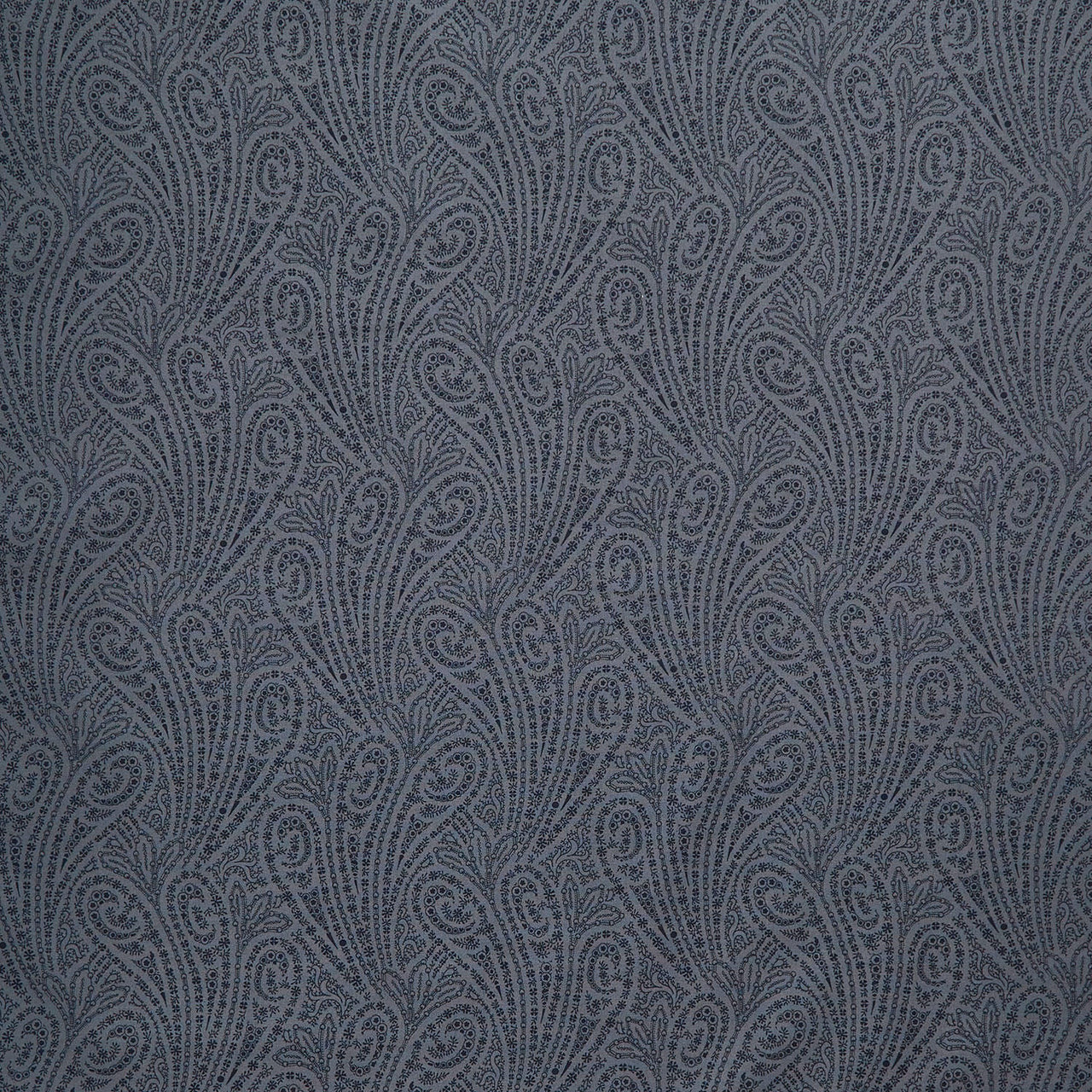Grand Paisley - Grand Paisley Pewter Yardage
