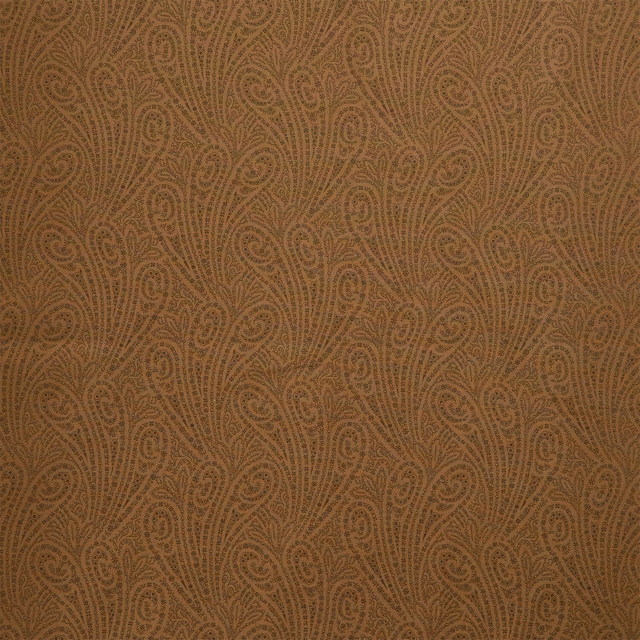 Grand Paisley - Grand Paisley Leather Yardage