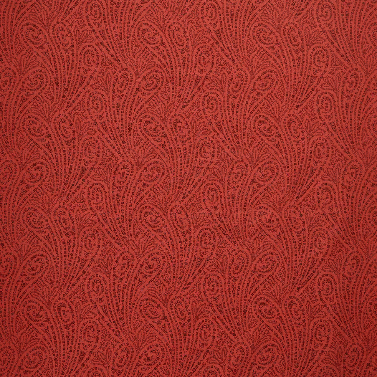 Grand Paisley - Grand Paisley Crimson Yardage