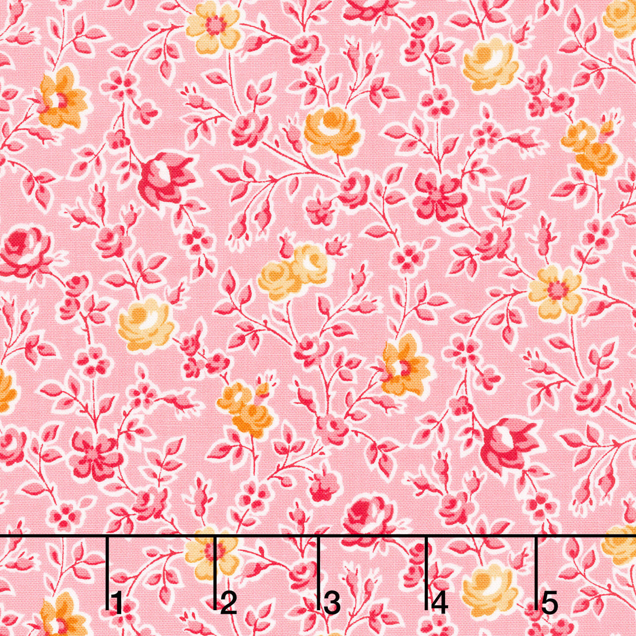 Sweet Things - Climbing Rose Pink Yardage